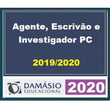 Agente, Escrivão e Investigador PC Damásio 2020.1
