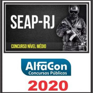 SEAP RJ (INSPETOR E ADMINISTRAÇÃO PENITENCIÁRIA) ALFACON 2020.1