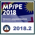 CURSO INTENSIVO PARA O CONCURSO DO MINISTÉRIO PÚBLICO DE PERNAMBUCO – MP/PE (TÉCNICO MINISTERIAL – ÁREA ADMINISTRATIVA) CERS 2018.2